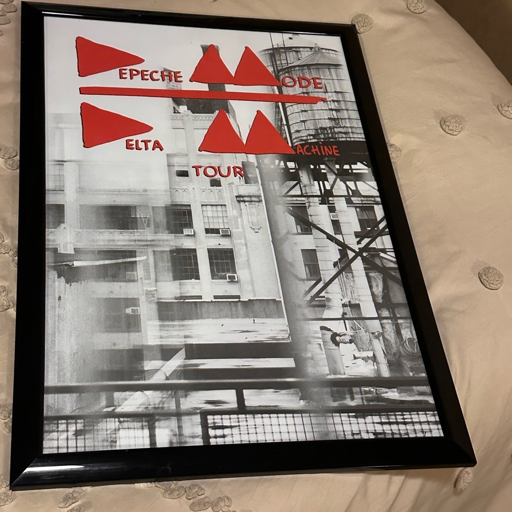Depeche Mode Delta Machine Tour Poster